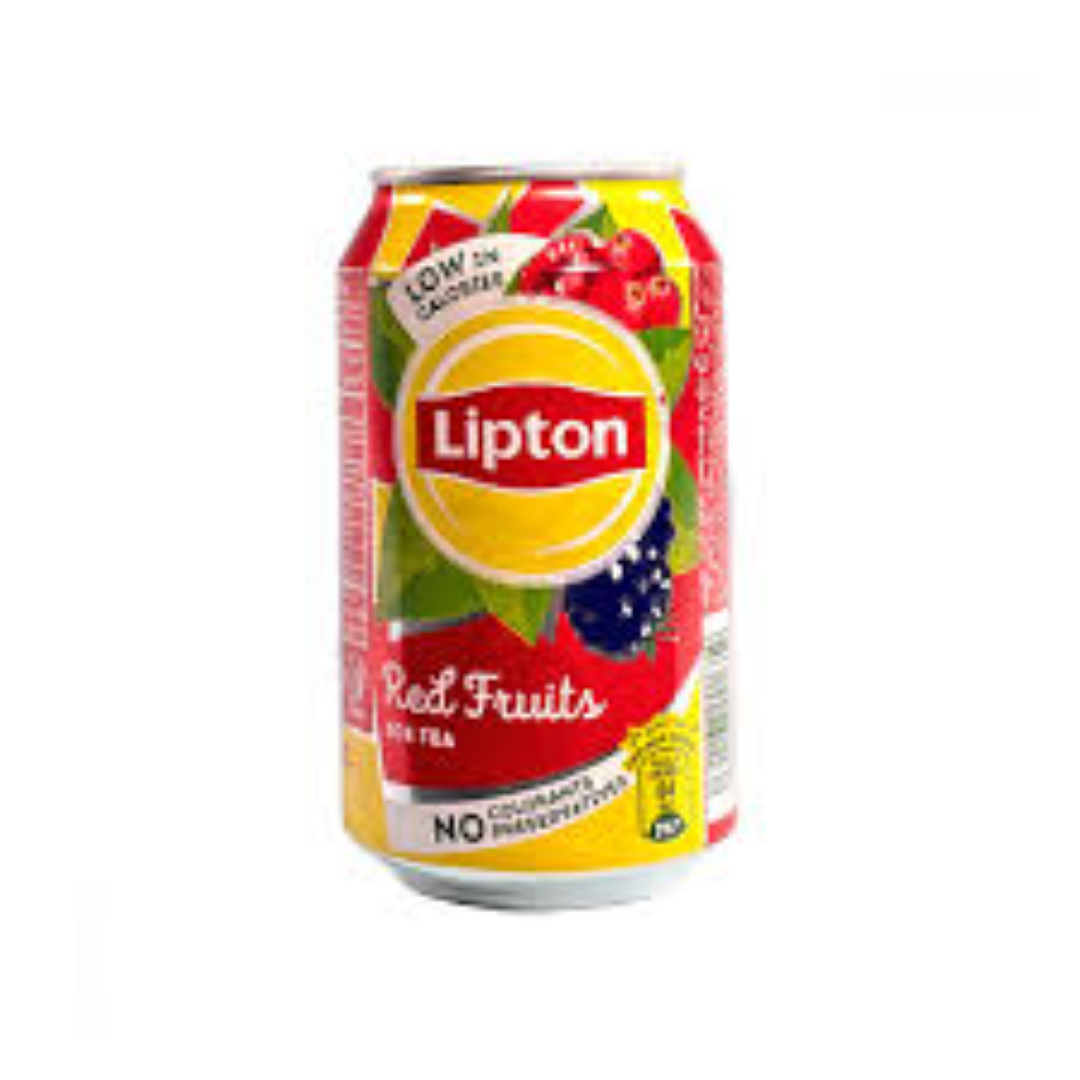 LIPTON CAN RED FRUITS ICE TEA 320ML